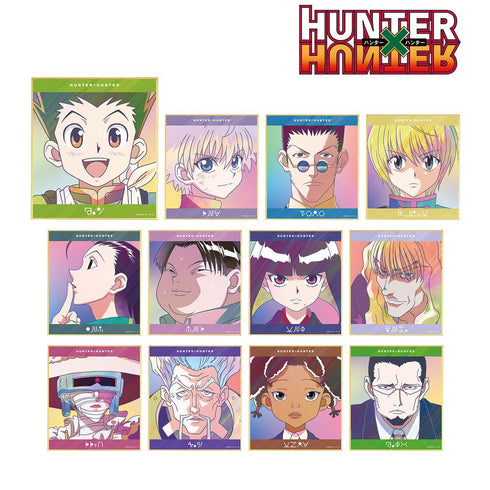 『HUNTER×HUNTER』トレーディング Ani-Art clear label 第2弾 ミニ色紙(単位/BOX)【202508再販】